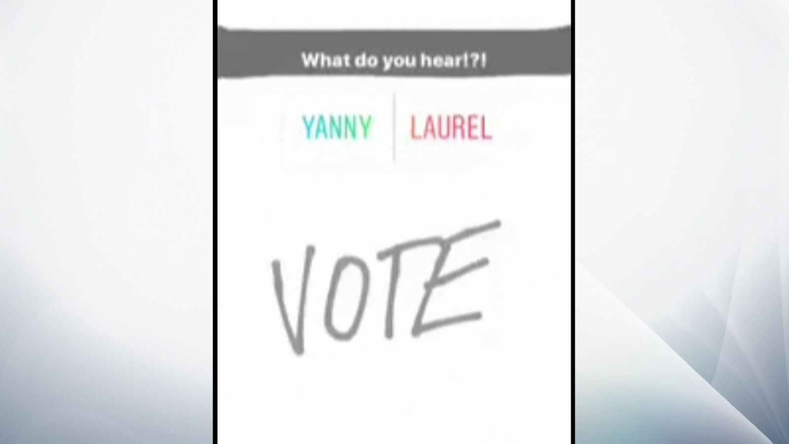 Laurel or Yanny? Audio has internet in a spin Laurel or Yanny? Audio has internet in a spin