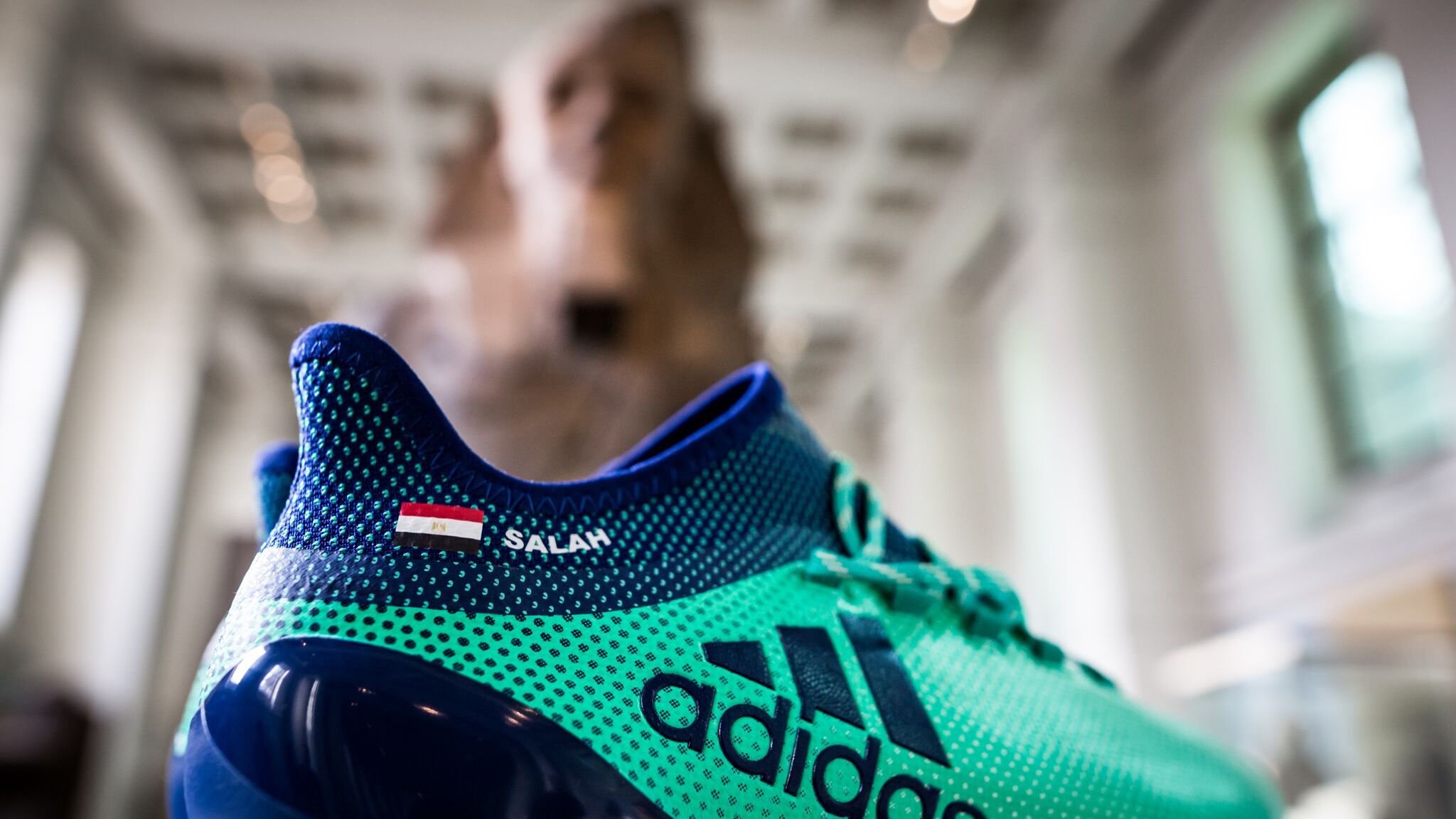 Mo Salah's boots to be displayed with Egyptian collection in British