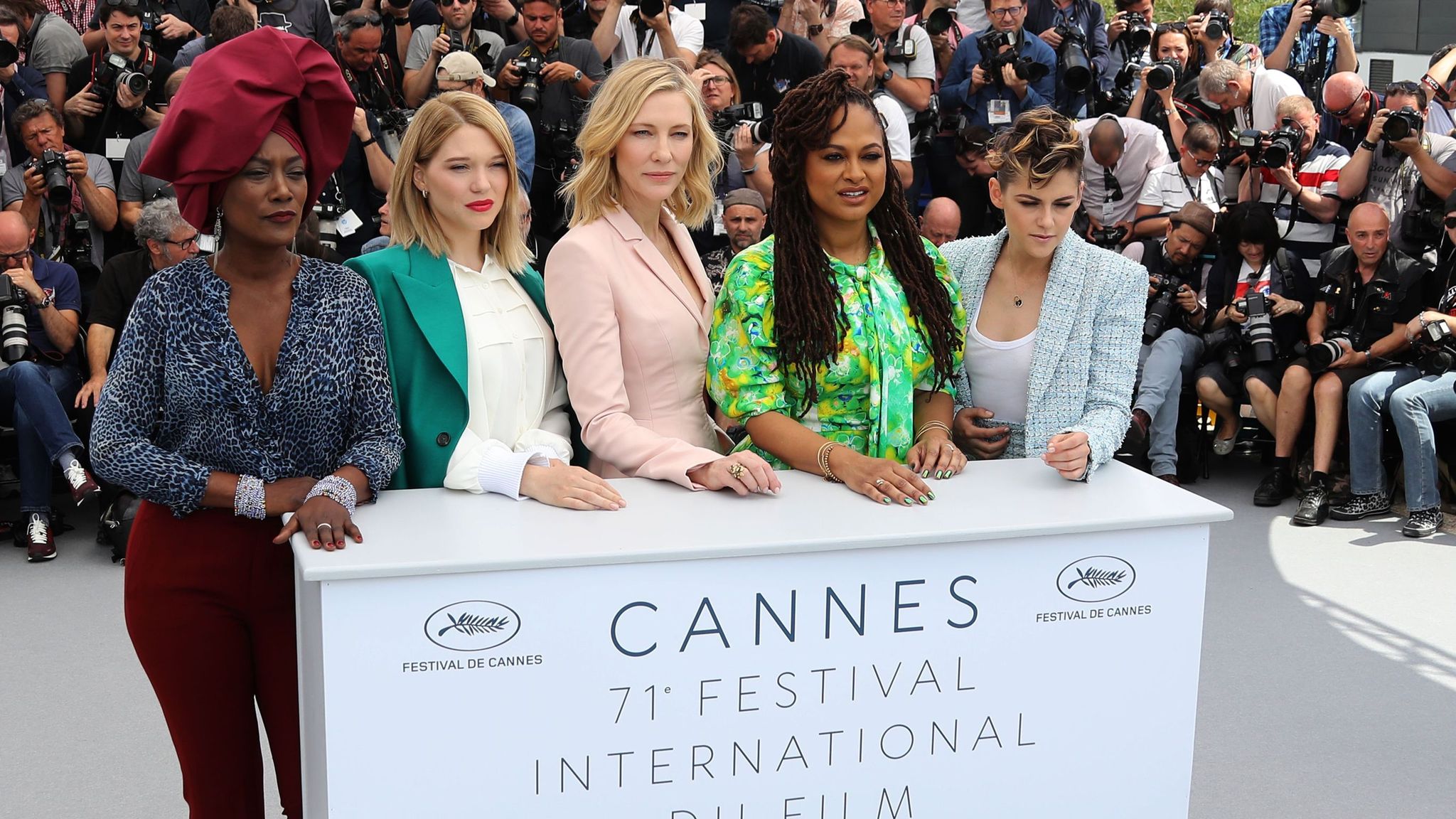 Stars descend on Cannes as 71st film festival begins | Ents & Arts News |  Sky News