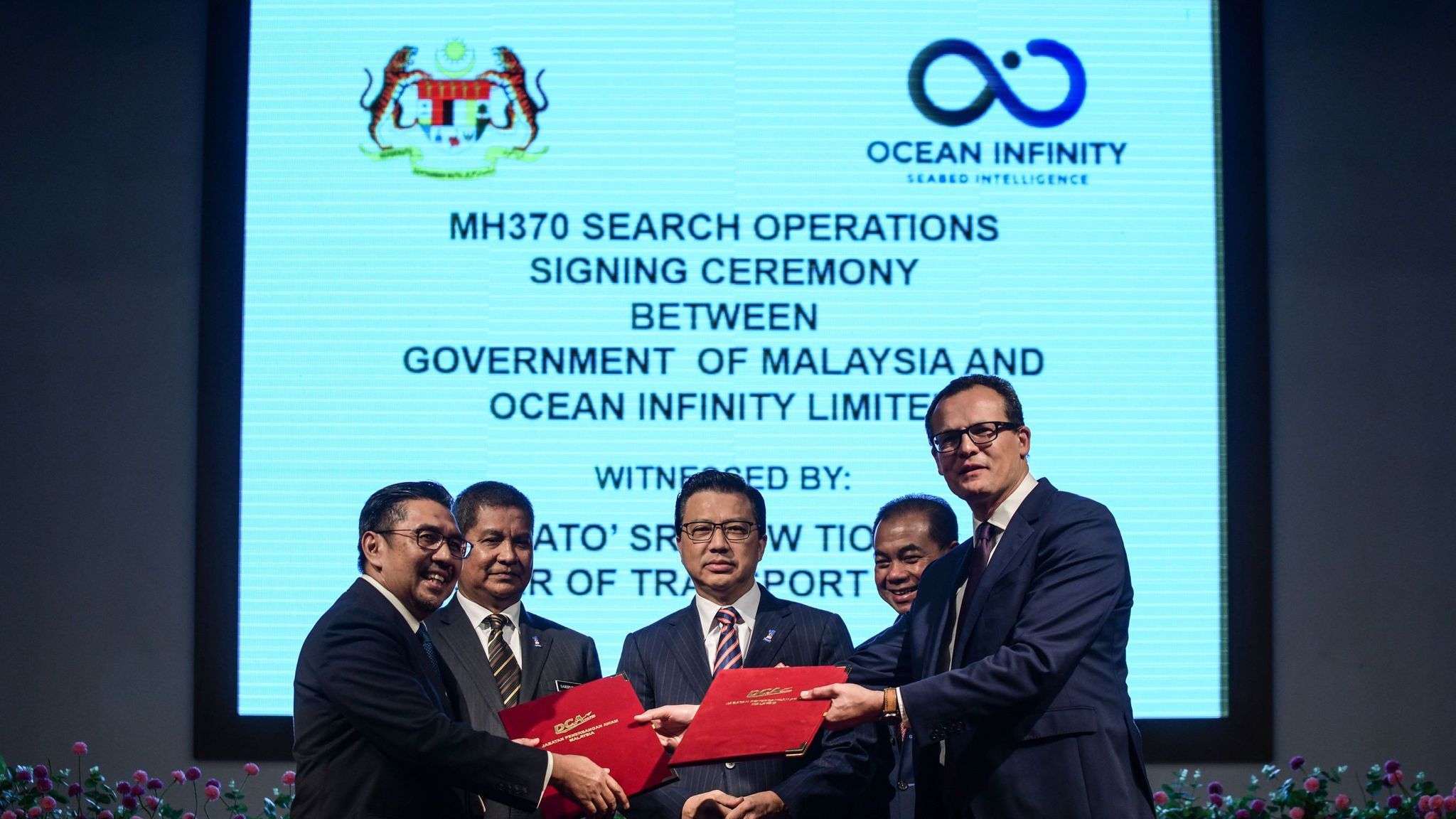 Infinity ocean. The Malaysian government has. Malaysian firms.