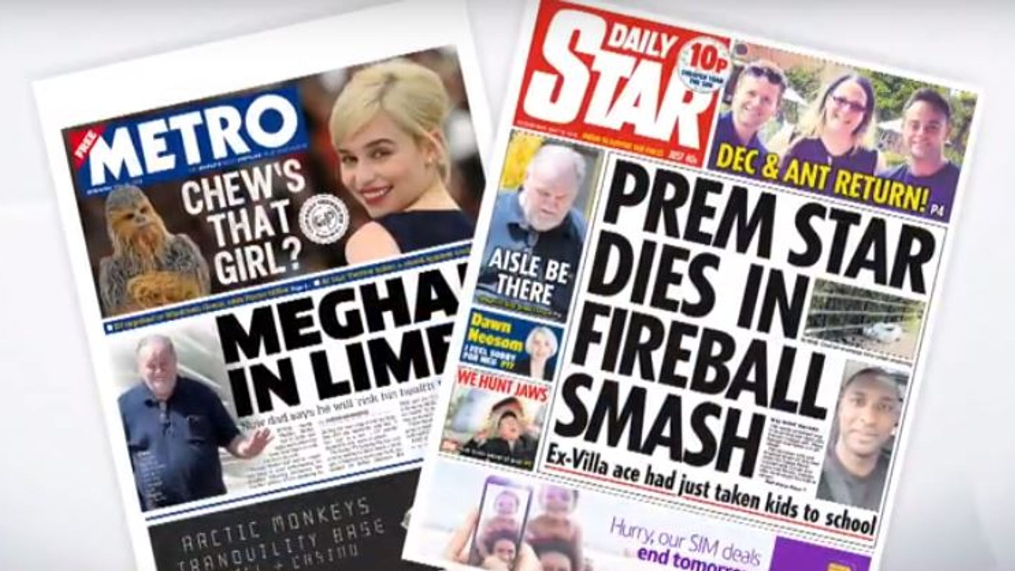 Wednesdays National Newspaper Front Pages Uk News Sky News 9417