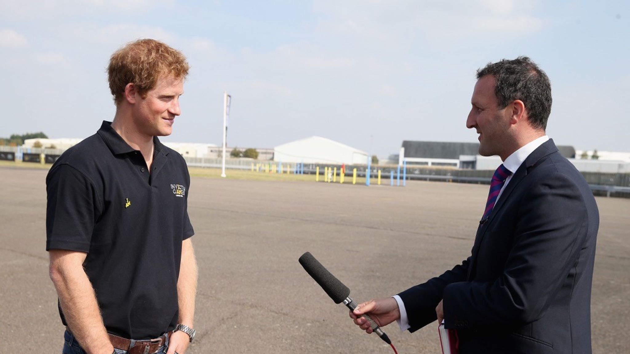 Down it! Memories from reporting on Prince Harry UK News Sky News