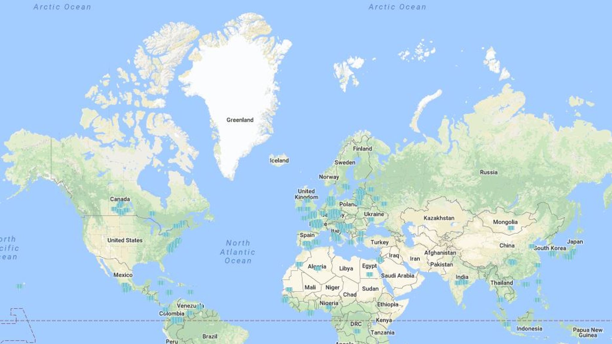 Skynews World Map Map 4298829 