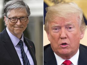 Bill Gates has said the US president was unclear about the difference between HIV and HPV