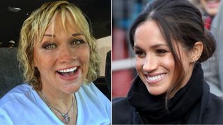 Meghan Markle and her half sister Samantha