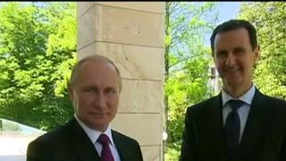 President Putin meets with Bashar al Assad in Russia