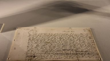 Henry VIII's execution note to go on display at museum | UK News | Sky News