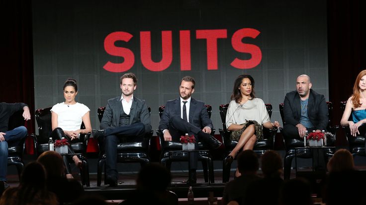 The cast and crew of US TV show Suits