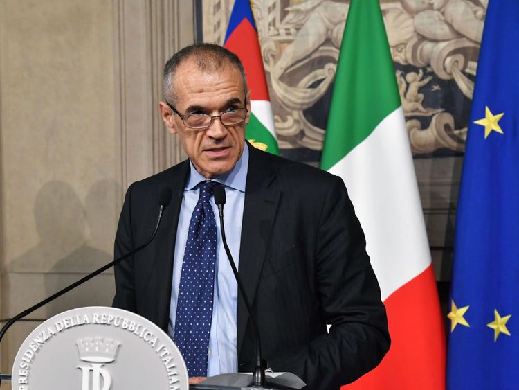 'Mr Scissors' asked to be Italy's new PM 'Mr Scissors' asked to be Italy's new PM