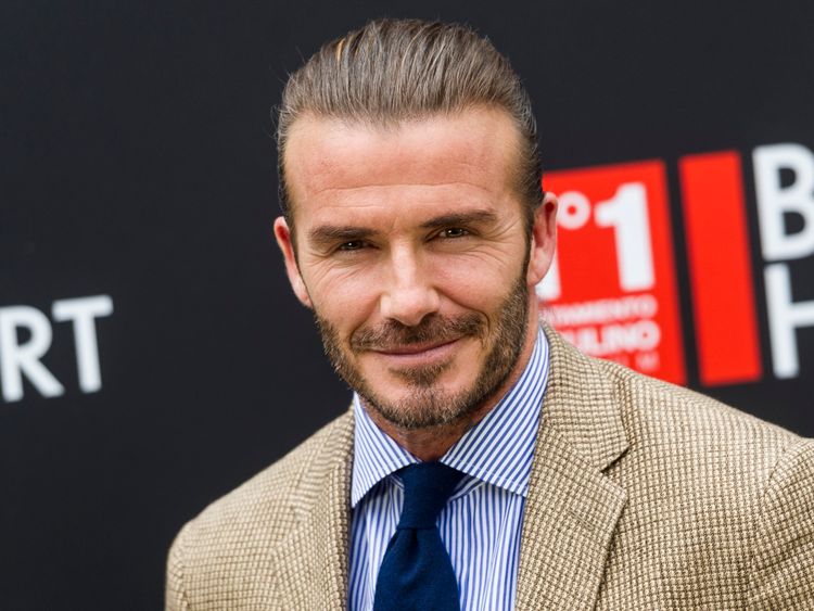 David Beckham will be in the role for two years