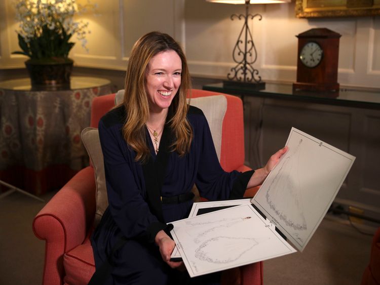 Ms Waight Keller said the process was collaborative, but that Meghan had a 'vision' for the dress