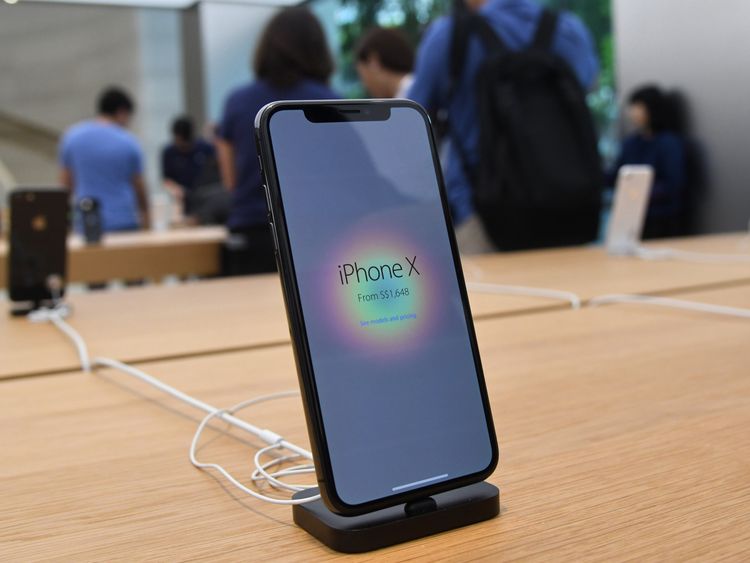 Apple's flagship iPhone X went on sale last autumn