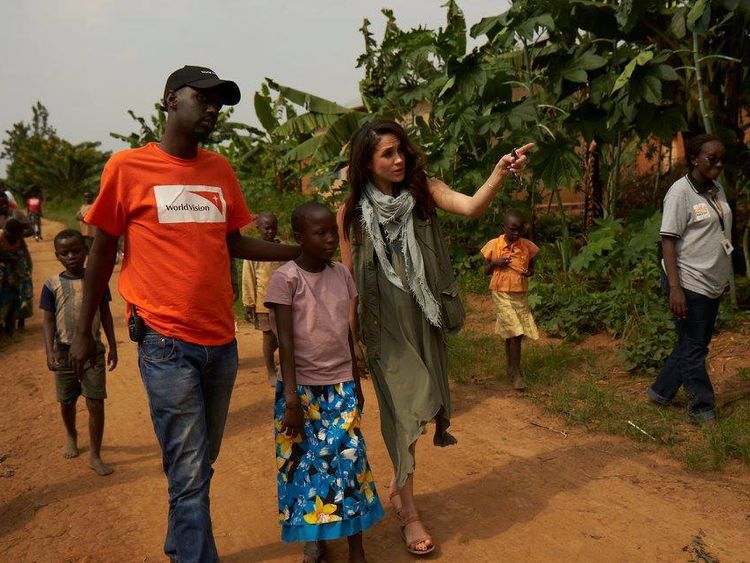 Meghan Markle in Rwanda with World Vision in 2016