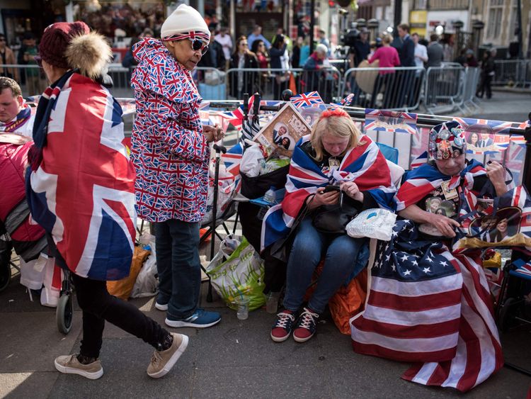 People camping out with two days to go