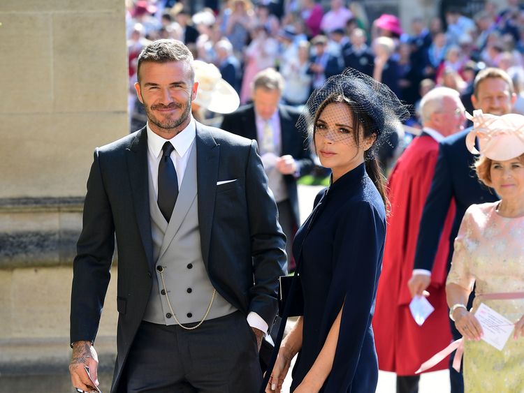 David and Victoria Beckham