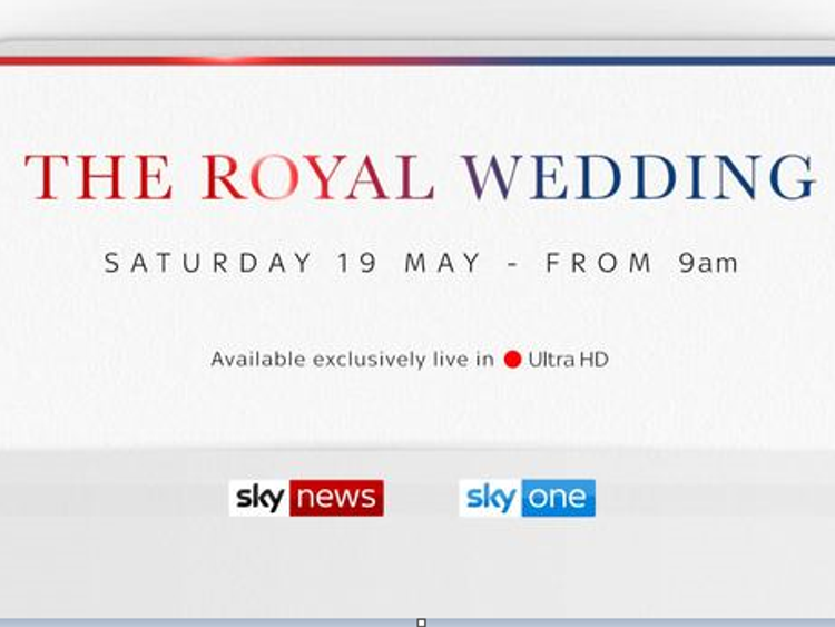 Follow the royal wedding on Sky News