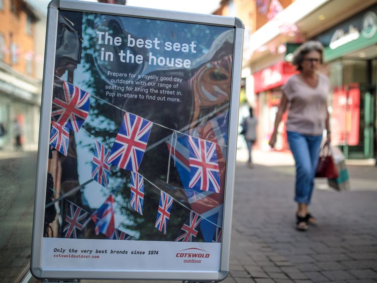 Preparations for Royal Wedding of Harry and Meghan