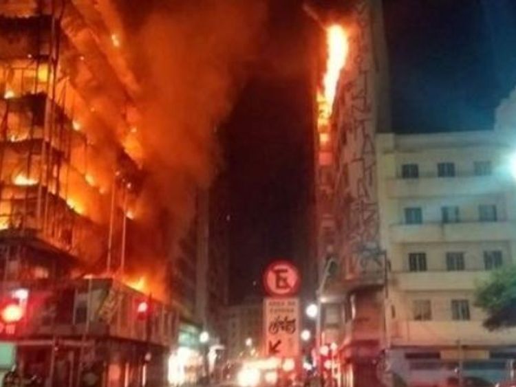 The building was occupied by rough sleepers