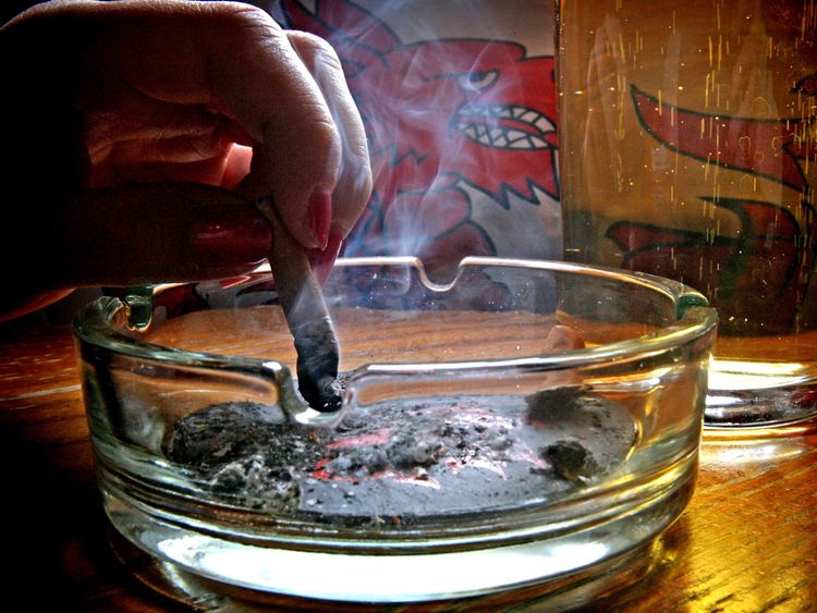 Smoking contributes most to about 5,450 deaths in Wales each year