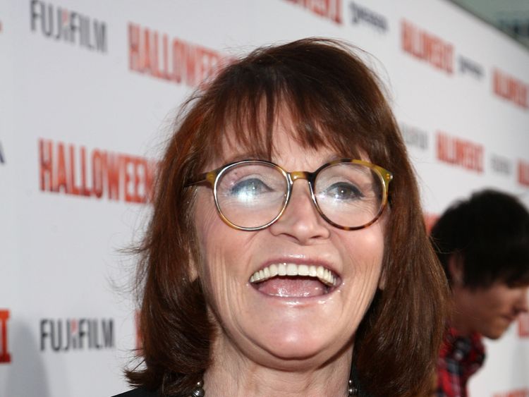 Margot Kidder at the premiere of Halloween II in 2009