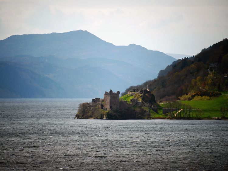 Urquhart Castle, Drumnadrochit, on the banks of Loch Ness