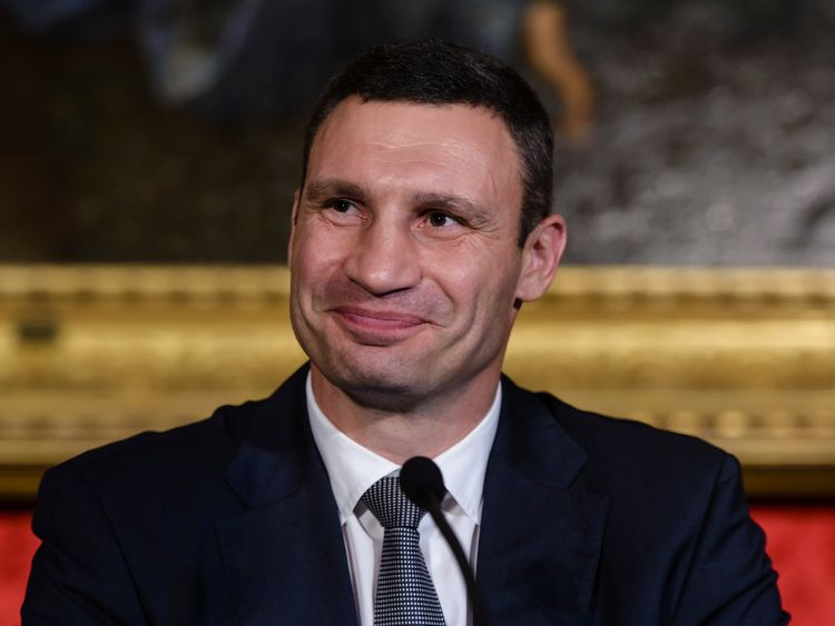 Vitali Klitschko was been the mayor of Kiev since 2014