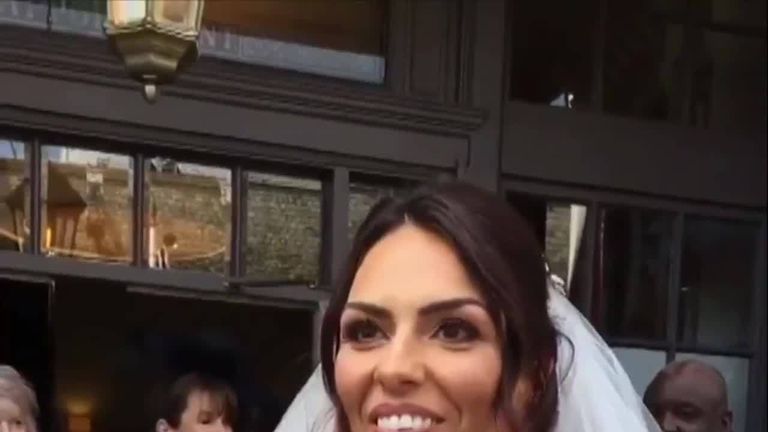 Last bride married at Windsor before royal wedding. 