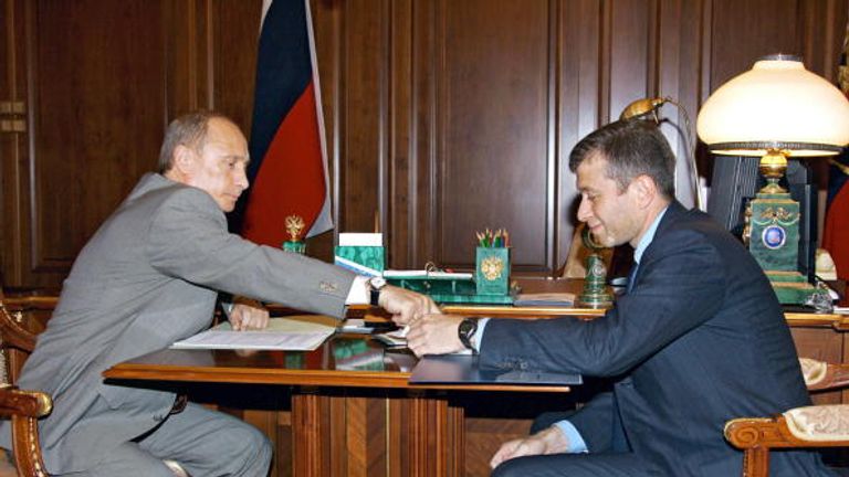 Abramovich has benefited from Vladimir Putin&#39;s rise