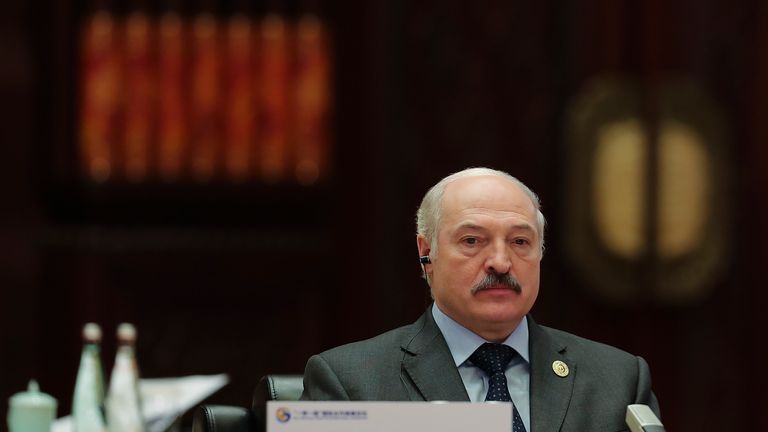 Belarus President Alexander Lukashenko 