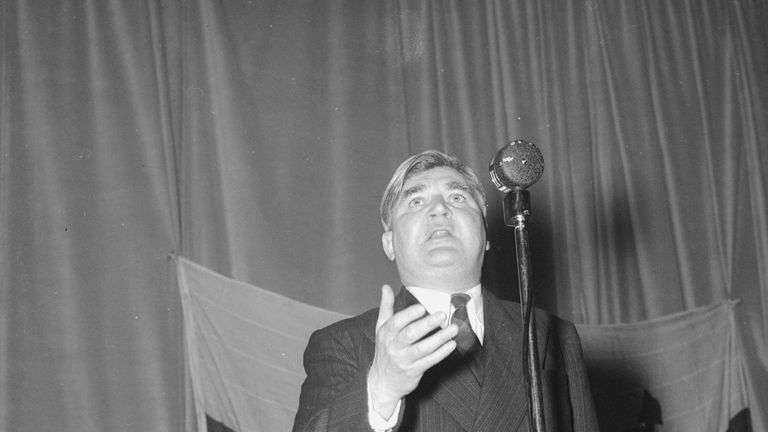 Health Secretary Aneurin Bevan launched the NHS in 1948