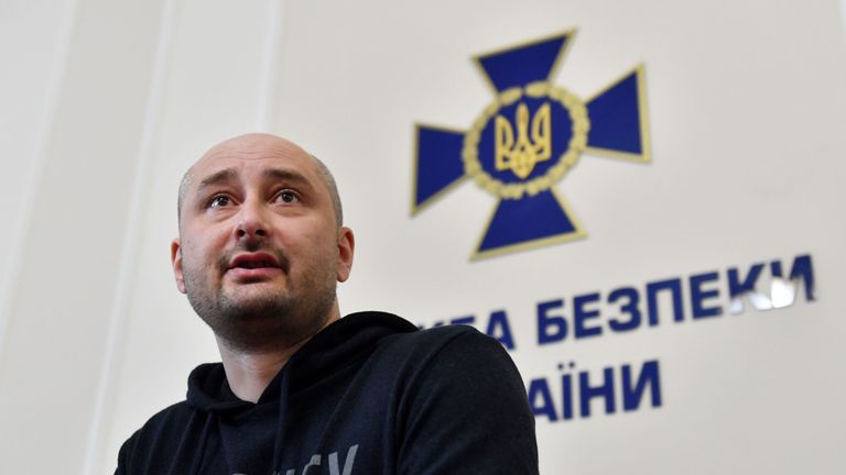 'Thank God' Putin Critic Arkady Babchenko Still Alive After 'murder ...