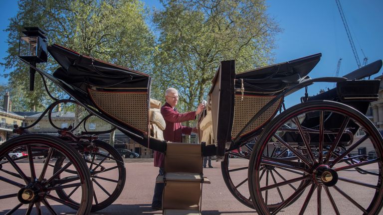 The royal carriage procession is your chance to get involved in the wedding