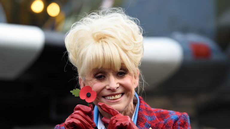 Barbara Windsor was made a Dam for her charity work