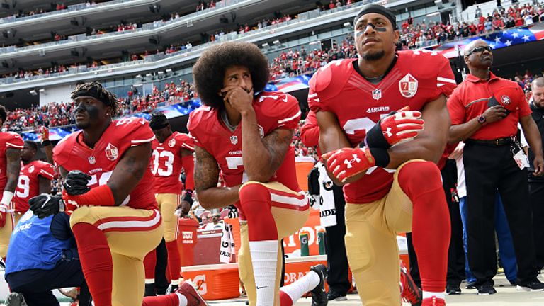 Nfl Bans Players From Kneeling During National Anthem Us