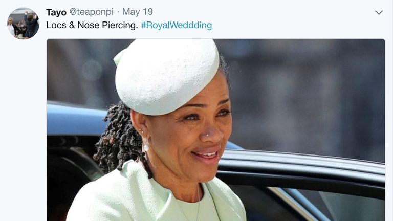 Many thought Meghan&#39;s mother was a breath of fresh air at the wedding