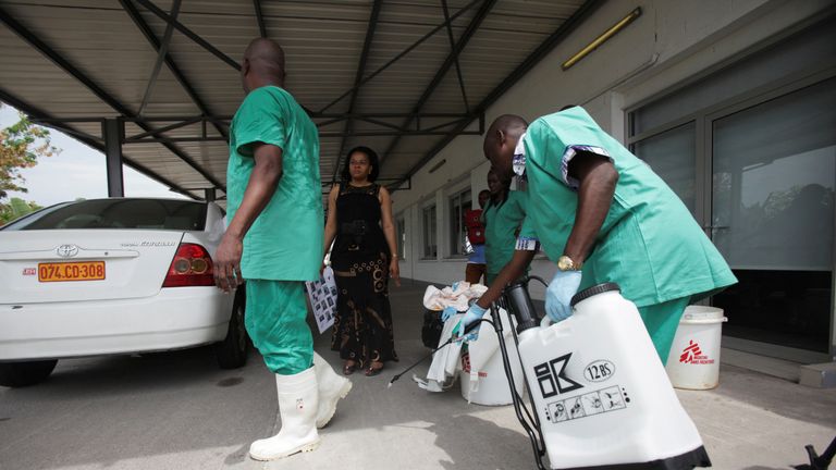 A total of 25 people are thought to have been infected by ebola in the Democratic Republic of Congo