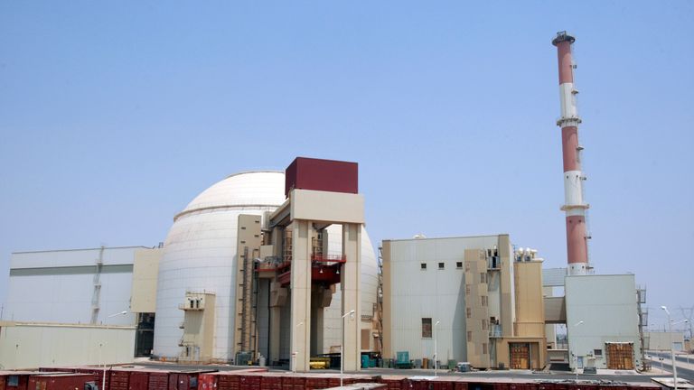 Iran&#39;s nuclear programme began in 1974 with plants to build two reactors at Bushehr