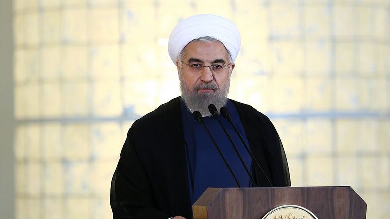 Iranian President Hassan Rouhani  told a live televised address in 2015 that "all our objectives" have been met by a nuclear deal agreed with world powers