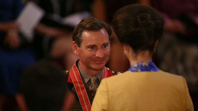 The commander was made a CBE in 2009 