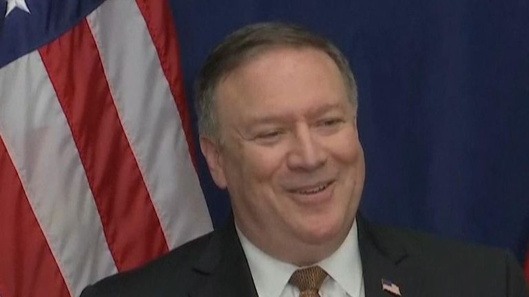Grinning US Secretary of State doesn&#39;t know if North Korea summit is on or not