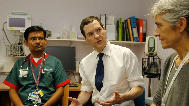 George Osborne promised major investment in the NHS if the Conservatives won the 2015 election