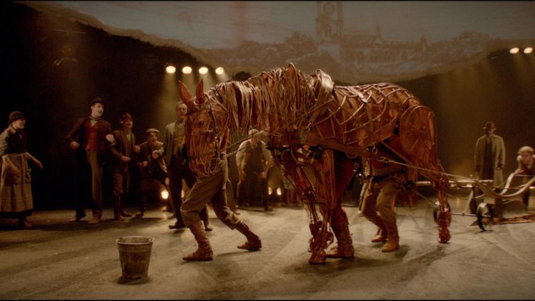 Energy-sapping lighting is used to produce award-winning productions such as War Horse