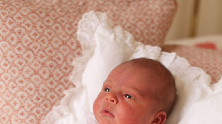 Prince Louis is fifth in line to the throne