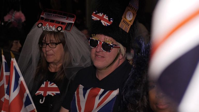 A royal wedding viewing party at the Cat and Fiddle in Los Angeles