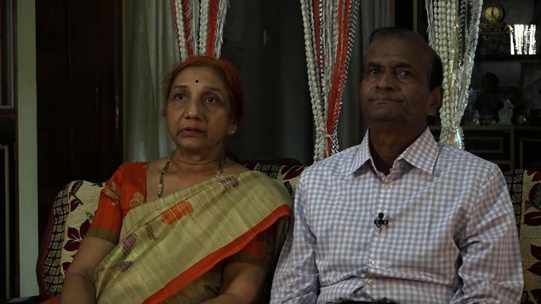 Savita&#39;s parents