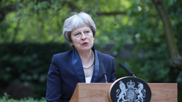 Prime Minister Theresa May