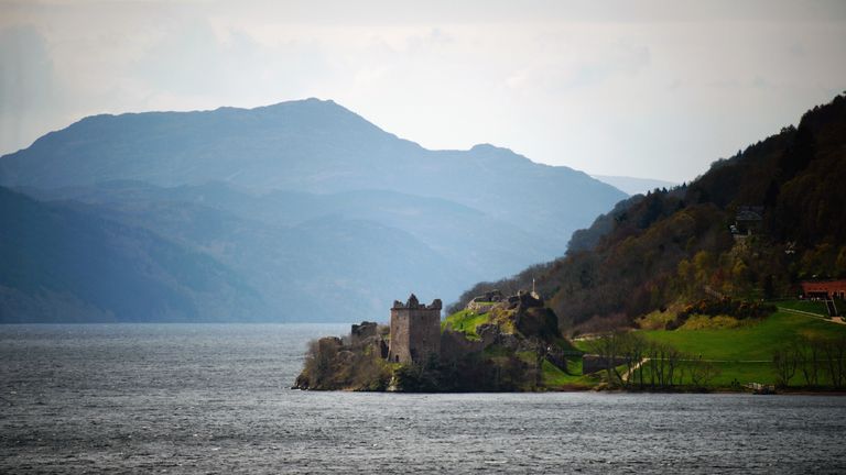 Urquhart Castle, Drumnadrochit, on the banks of Loch Ness