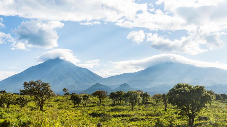 Virunga National Park, UNESCO World Heritage Site, Democratic Republic of the Congo