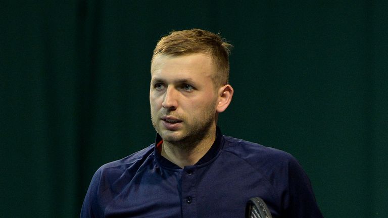 Dan Evans has come through a 12-month ban for failing a test for cocaine in Barcelona last April