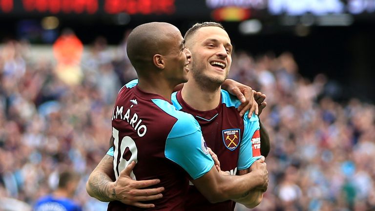 Watch highlights of West Ham's 3-1 win over Everton